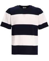 Autry - Striped Cotton T-shirt - Lyst