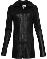 Natasha Zinko - Leather Mini Dress - Lyst