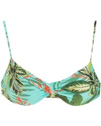 Lygia & Nanny - Cassis Tropical Print Bikini Top - Lyst