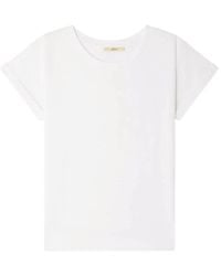 Sessun - Albano T-Shirt Met Opgerolde Mouwen - Lyst