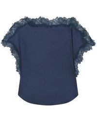 A.L.C. - Luna Lace-Trim Top - Lyst