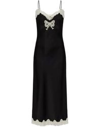 LoveShackFancy - Lomira Lace-Trimmed Maxi Dress - Lyst