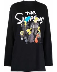 Balenciaga - X The Simpsons t-shirt à imprimé graphique - Lyst