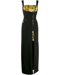 amelia rose vintage ruffle maxi dress with soft baroque embellishment in cream