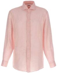 Brunello Cucinelli - Button-Down Linnen Overhemd - Lyst