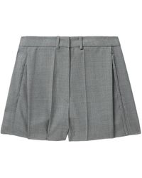 Low Classic - Shorts de vestir de talle medio - Lyst