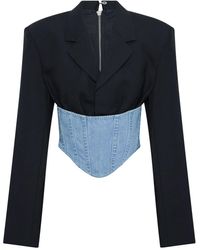 Dion Lee - Blazer Mit Corsage - Lyst