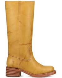 Frye - Campus Leather Boots - Lyst