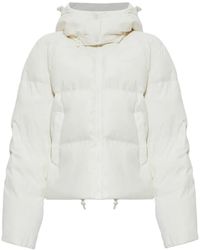 Lacoste - Plumífero Con Capucha - Lyst