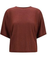Brunello Cucinelli - Short-Sleeve Round-Neck Cashmere T-Shirt - Lyst