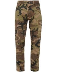 Philipp Plein - Pantalones cargo con motivo militar - Lyst