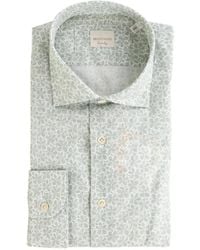 BRANCACCIO - Floral-Print Long-Sleeve Shirt - Lyst