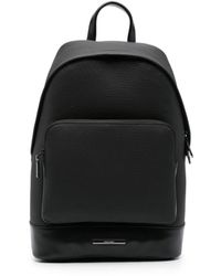 Calvin Klein - Logo-plaque Faux-leather Backpack - Lyst