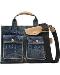 Marc Jacobs - The Medium Tote Denim Tote - Lyst