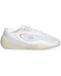 Lacoste - Side Low Suede-Panelled Mesh Sneakers - Lyst