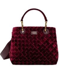 Emporio Armani - Woven-Effect Tote Bag - Lyst