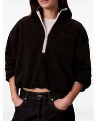 Calvin Klein - Pullover Mit Teddy-Struktur - Lyst
