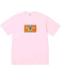 Supreme - Beef Box-Logo T-Shirt - Lyst