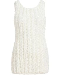 KHAITE - Knitted Evita Top - Lyst