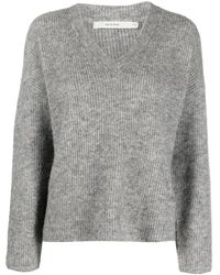Gestuz - Ribbed V-neck Sweater - Lyst