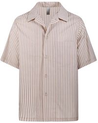 Hevò - Striped Pocket Shirt - Lyst