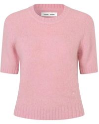 Samsøe & Samsøe - Sajeanne Short Sleeve Knit Jumper - Lyst