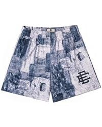 Eric Emanuel - Boro Shorts Met Patchwork - Lyst