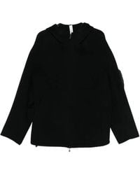 Hevò - Hooded Zip-Up Coat - Lyst