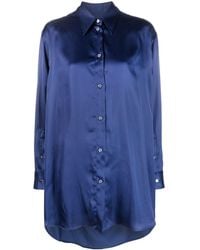 MM6 by Maison Martin Margiela - Camicia oversize con cut-out - Lyst