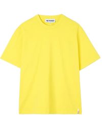Sunnei - Cotton T-Shirt - Lyst