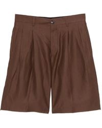 Laneus - Pleated Shorts - Lyst