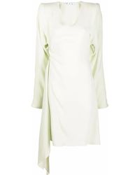 Off-White c/o Virgil Abloh - Cut-Out Long-Sleeve Dress - Lyst