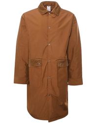 PUMA - X Maison Kitsuné Corduroy-Collar Trench Coat - Lyst