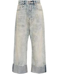 R13 - Cuffed X-Boyfriend Jeans - Lyst