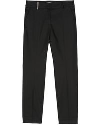 Peserico - Pressed-crease Trousers - Lyst