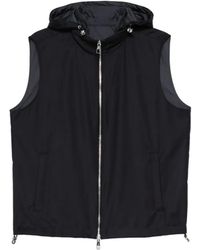 Montecore - Hooded Zip Gilet - Lyst