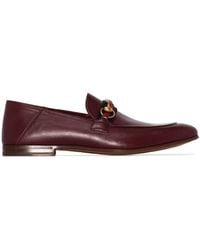 Gucci - Brixton Web Loafers - Lyst