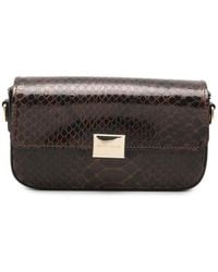 Marc Ellis - Ezra Snakeskin-Effect Mini Bag - Lyst