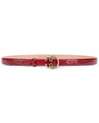 Roberto Cavalli - Serpentine Leather Belt - Lyst
