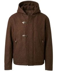 Mood - Toggle-Fastening Hooded Coat - Lyst