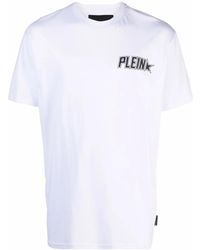 Philipp Plein - Plein Star Logo Print T-Shirt - Lyst
