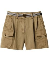 Miu Miu - Katoenen Shorts - Lyst