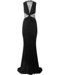Roberto Cavalli - Avondjurk Met Kanten Vlak - Lyst