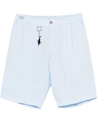 Paul & Shark - リネン ショートパンツ - Lyst