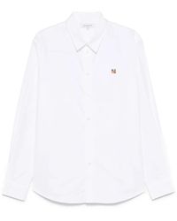 Maison Kitsuné - Camicia Di Cotone Maison Kitsune 'Fox Head - Lyst