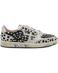 Premiata - Zapatillas con cordones y estampado de dálmata - Lyst