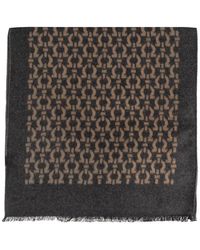 Ferragamo - Schal Mit Gancini-Monogramm - Lyst