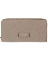 Marc O' Polo - Logo-Patch Pebbled-Effect Wallet - Lyst
