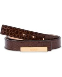 Moschino - Cintura Con Applicazione - Lyst