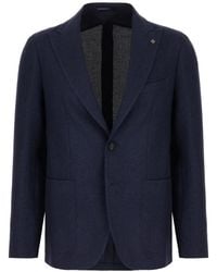 Tagliatore - Blazer Con Botones - Lyst